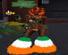 IrishShamrock warmerBLK