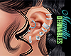 ! Silver Ear Cuffs