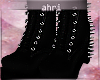 ⓐ Black Spiked Boots
