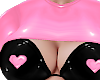 Heart PVC Bubblegum Top
