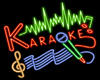 Neon Karoke Sign
