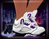 QSJ-Kicks Shoes Purple M