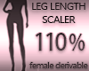 Leg Length 110%