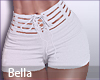 ^B^ White Shorts