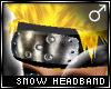!T Snow headband [M]