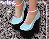 w. Doll Shoes Lite Blue