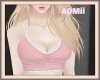 .:A:.makoo lace top pink