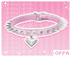 ୨୧ choker | pink