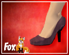 Fox~ Dark Burgundy Heels