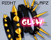 !!S Spiked Brace Orange