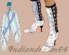 (i64)Stiletto white Boot