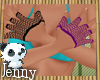 *J Splash Gloves Prpl V2