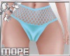 Blue Bottom Bikini