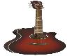 Classic dark brownguitar