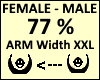 Arm Scaler XXL 77%