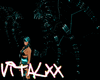 !V Fiberoptic Wings Teal
