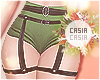 Harness Shorts Green RL