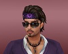 purple bandana