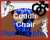 Cuddle Chair Blue Sapphi