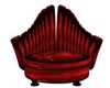 Deep Red One Pose Chair