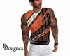 orange sports shirt