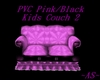PVC Pink/BLK Kd Couch 2