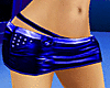 Sexy Blue Mini Skirt