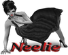 Sticker Neelie Blk & Wht