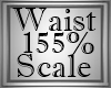 155% Waist & Hips Scale