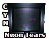 Neon Tears Wall Art