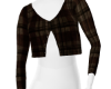 old cabin brown plaid