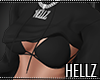 !H - Cropped Hoodie B