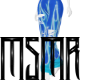 Y2K Blue Flame Pants