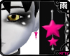 Star Earrings - Pink