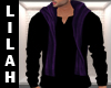 *L* Black-Purple Sweater