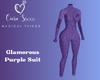 Glamorous Purple Suit