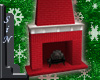 Candy Cane Fireplace