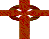 red celtic cross