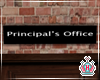 Principal's Office Sign