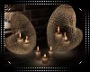 City Nights Heart Lamps