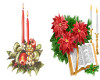 2 Xmas candles fillers