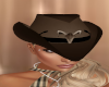 (CS) Brown Cowgirl Hat