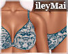 i| Lace Lingerie Blue