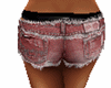 rose booty shorts