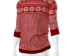 ZAC RED WINTER SWEATET