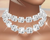 2Rows Diamond Necklace s