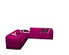 pink leopard sectional