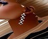 BLACK/DIAMOND Earrings