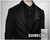 Black Suit Bow Tie