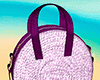 Purple Crochet Bag